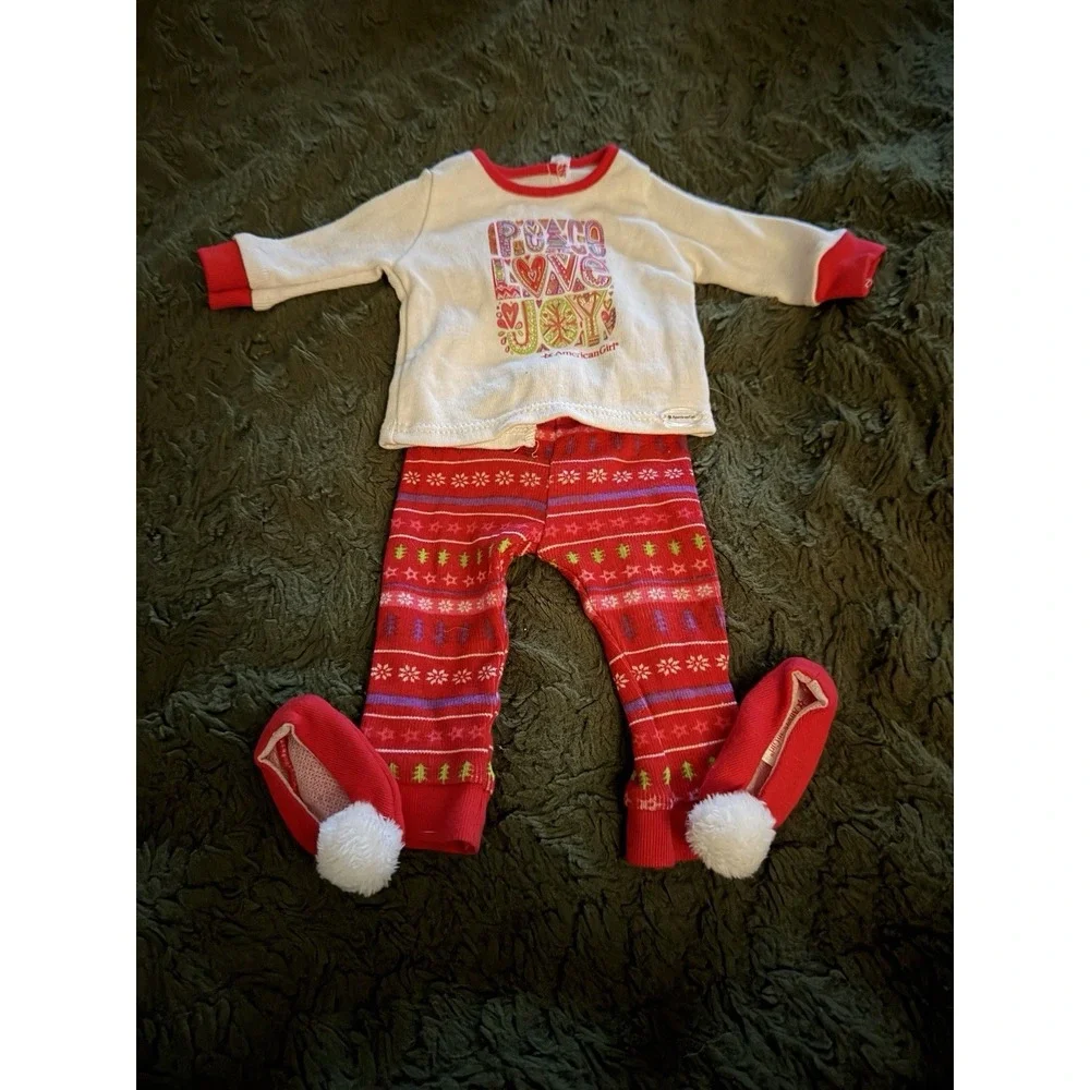 American Girl Doll PEACE‎ Love & JOY Pajamas for 18